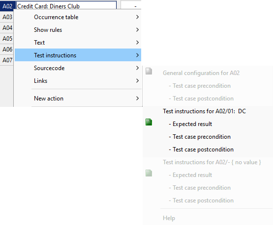 test instructions 014